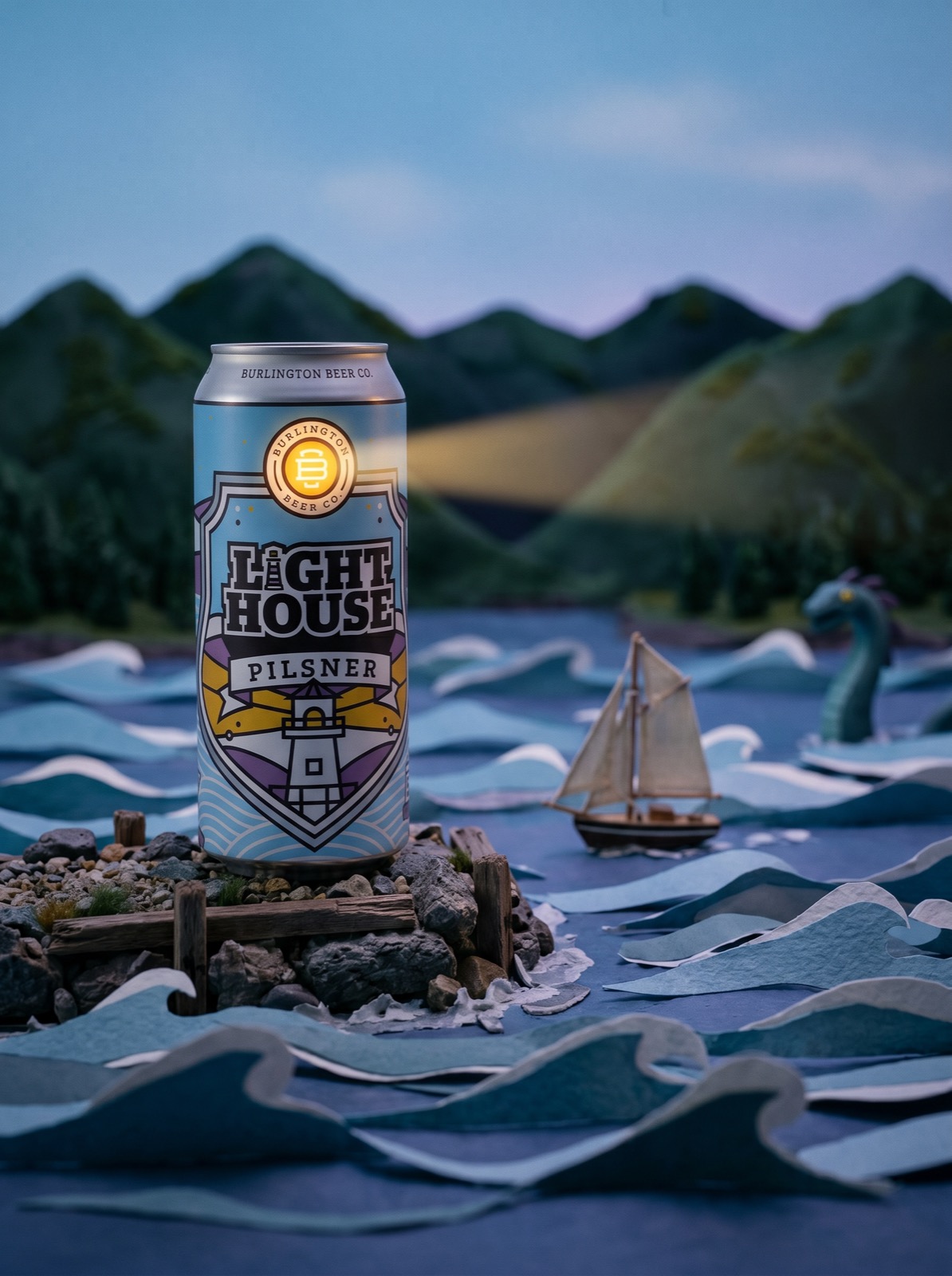 Burlington Beer Co. Lighthouse campaign concept