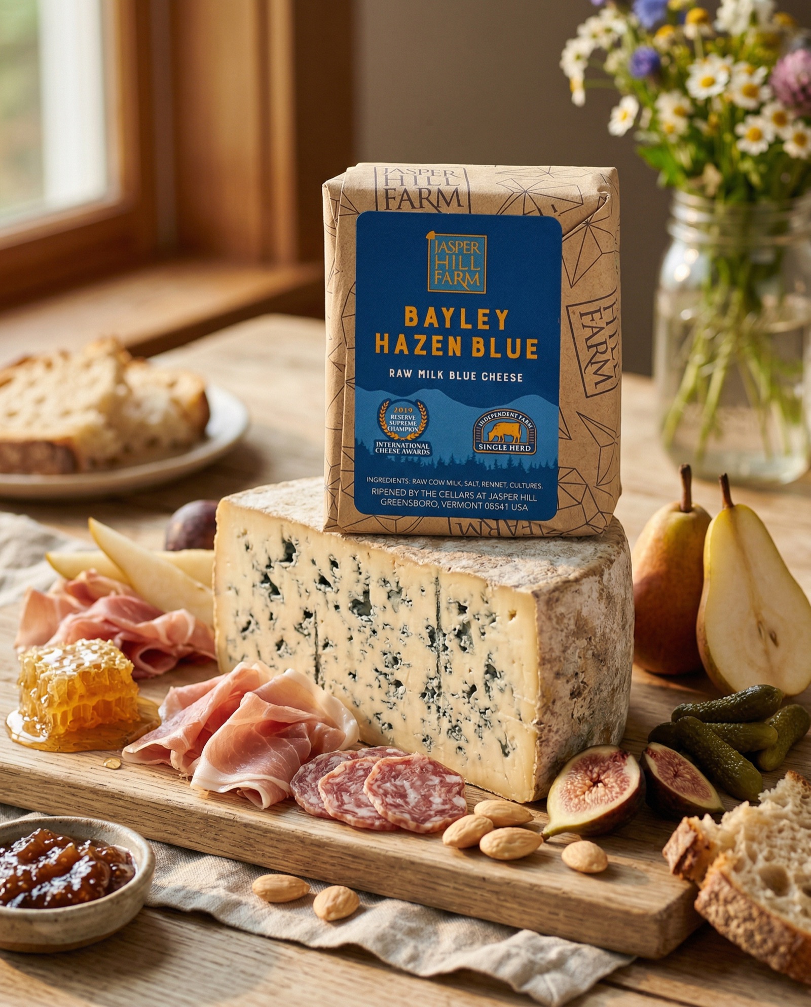 Jasper Hill Farm, Bayley Hazen Blue cheese editorial